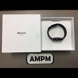 Black Apple watch series 3 42mm